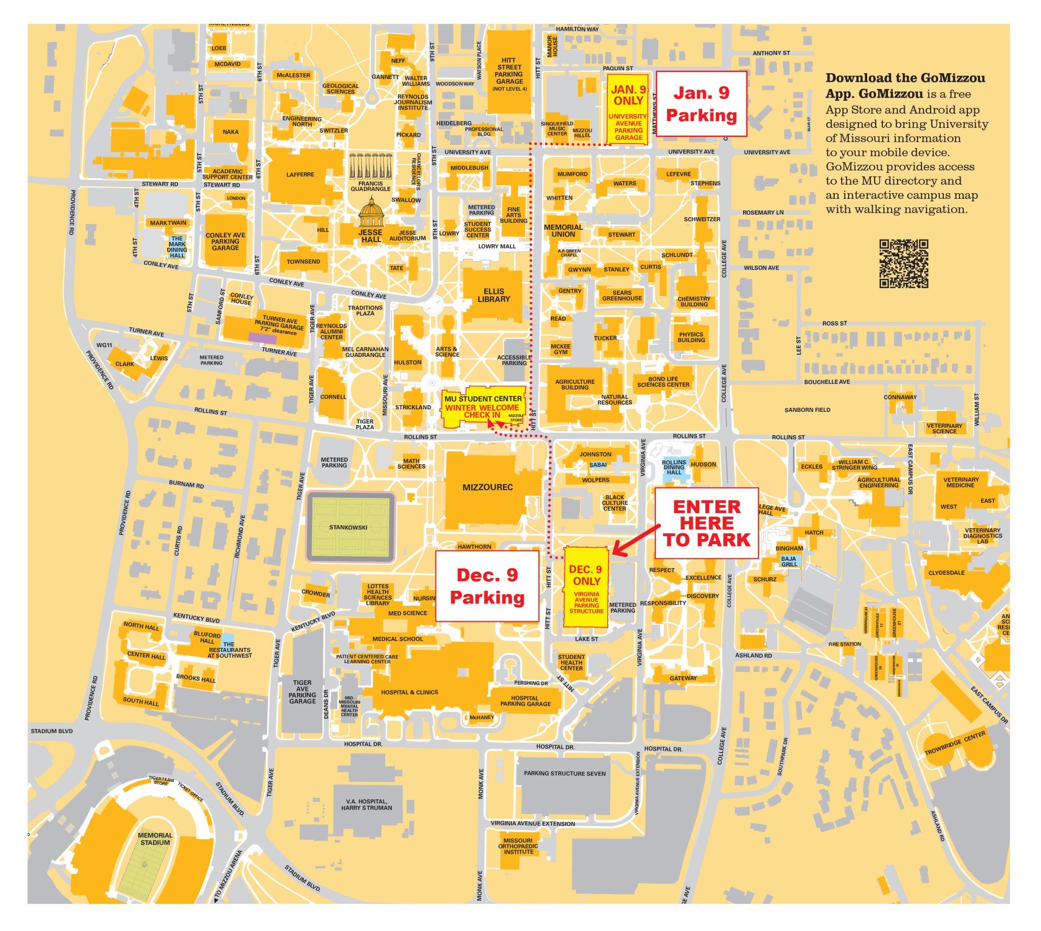 Travel, Parking, and Check-In // New Student Programs